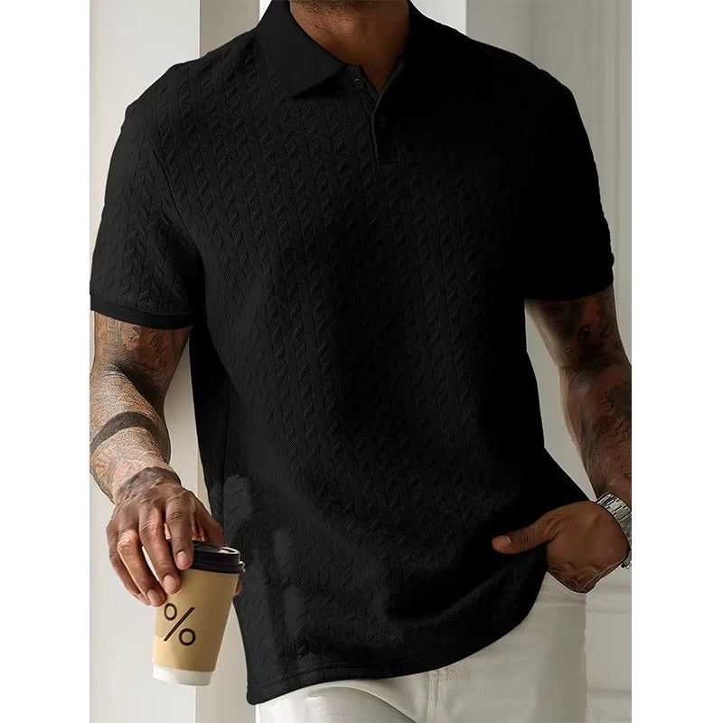 Mens Polo Shirt Summer Short Sleeve Male Polos Streetwear Man Tops Solid Color Poloshirt Brand Breathable Male Polo Shirts Men