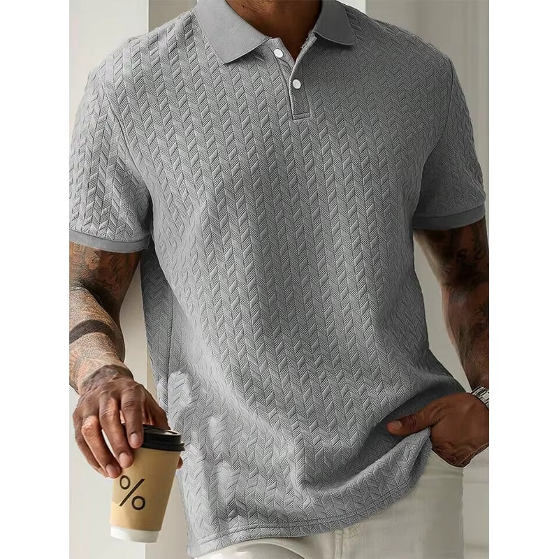 Mens Polo Shirt Summer Short Sleeve Male Polos Streetwear Man Tops Solid Color Poloshirt Brand Breathable Male Polo Shirts Men